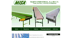 Desktop Screenshot of marveindustrial.com.mx